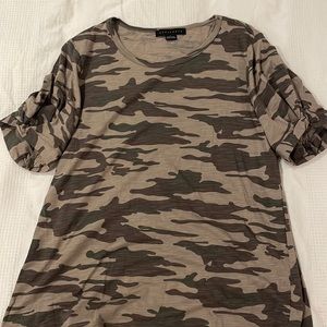 Trendy Camouflage Blouse!